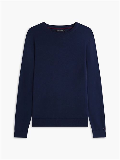 dc cotton/lyocell cneck TOMMY HILFIGER | MW0MW41820DCA